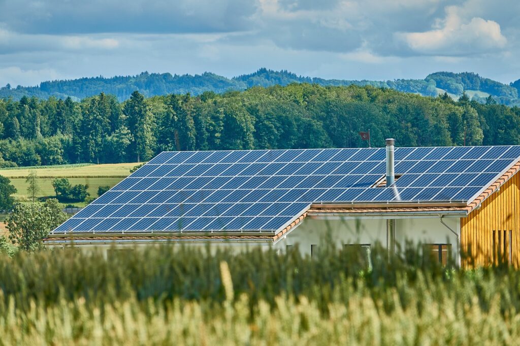 immagine di impianto fotovoltaico